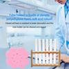 20Pcs Flexible Floating Tube Rack Bright Color Water Bath Float Foam Tube Float  Water Bath Heating