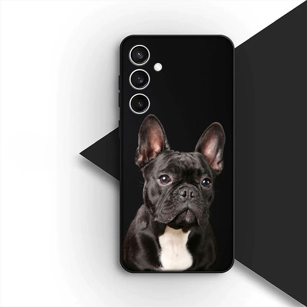 Cover for Xiaomi Poco C75 C65 C85 X7 X6 M8 F7 F8 Ultra F6 Pro MI PocoF7 Casing Silicone Phone Case Paw France Bulldog Dog Art