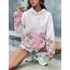 Fashion Women's Hooded Sweater 3D Printing Color Printing Casual Hooded Sweater