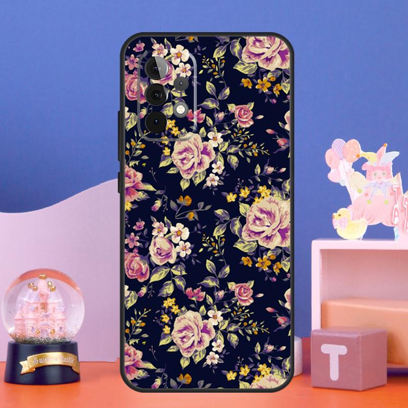 

Red Roses Floral Case For Samsung Galaxy A54 A34 A14 A15 A35 A55 A16 A26 A36 A56 A52 A12 A32 A13 A33 A53 A17 Samsung A35