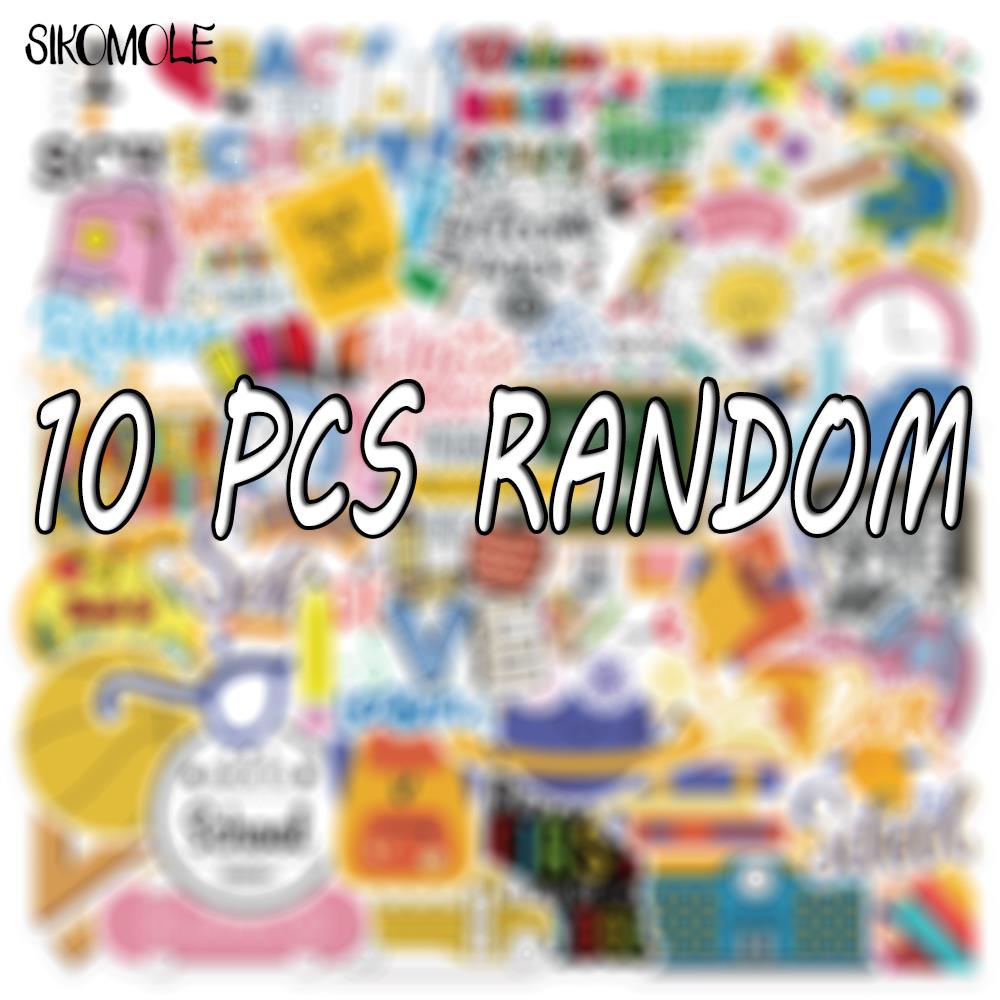 10 30 50PCS Cartoon School Season Stickers Student Supplies DIY Toys Luggage Skateboard Diary Laptop Decals Graffiti Sticker F5