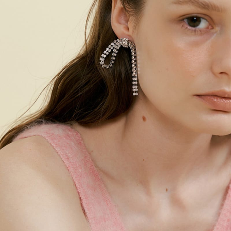 MATIAS Tie Earring (Silver)