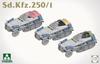 Takom Light Armored Personnel Carrier Plastic Model Kit TKO2184 1/35 Sd.Kfz.250/1