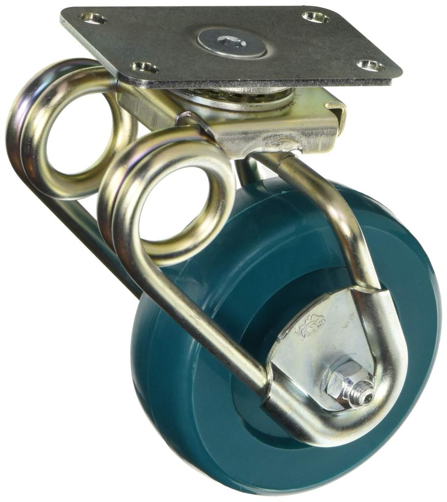 Shishiku SAJTS675U Cushioning Caster 5 Flexible 75 Diameter Urethane Car