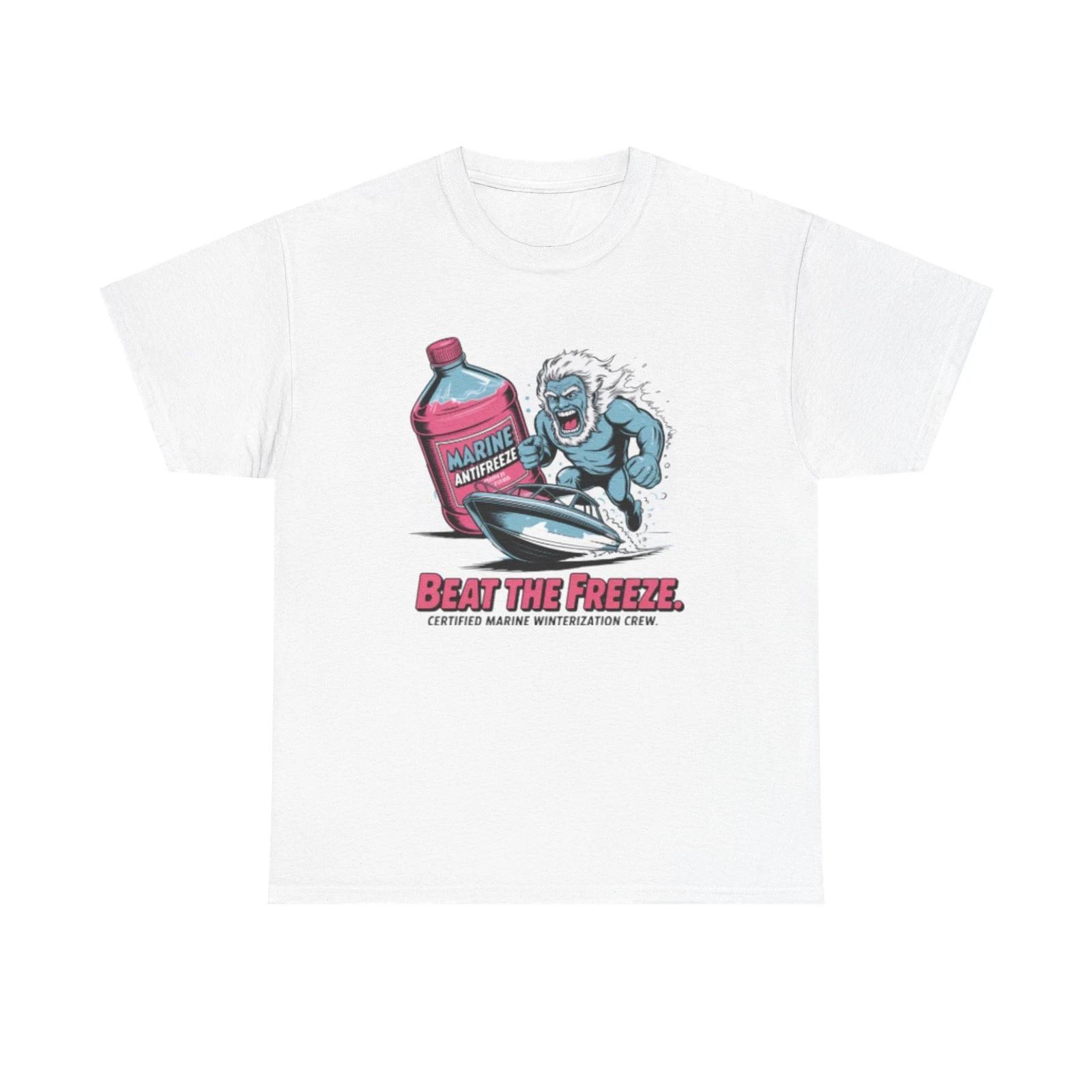 Boat Winterization T-Shirt Marine Technician Fall Rush Graphic Tee Boat Repair S