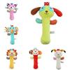 Skkbaby Baby Handbell Toy Plush Animal Rattle Stick Bed Bell Infant Toddler Children