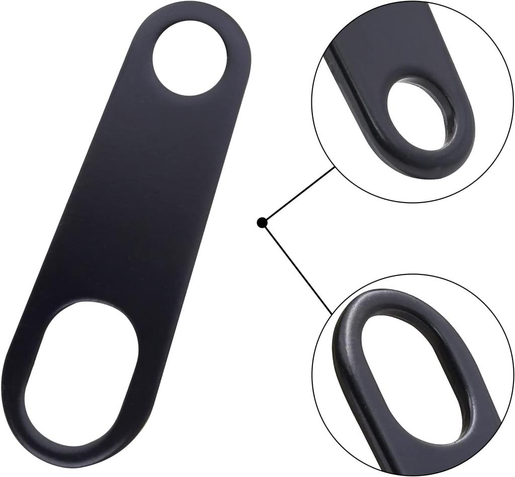 Biqing 2 Turn Signal Stays, Motorcycle Turn Signal Stay, Base Bike, Turn Signal Bracket, Durable, Exterior Parts, Black