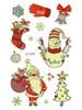 Ricalon Glow-in-the-Dark Waterproof Christmas Temporary Tattoos for Kids