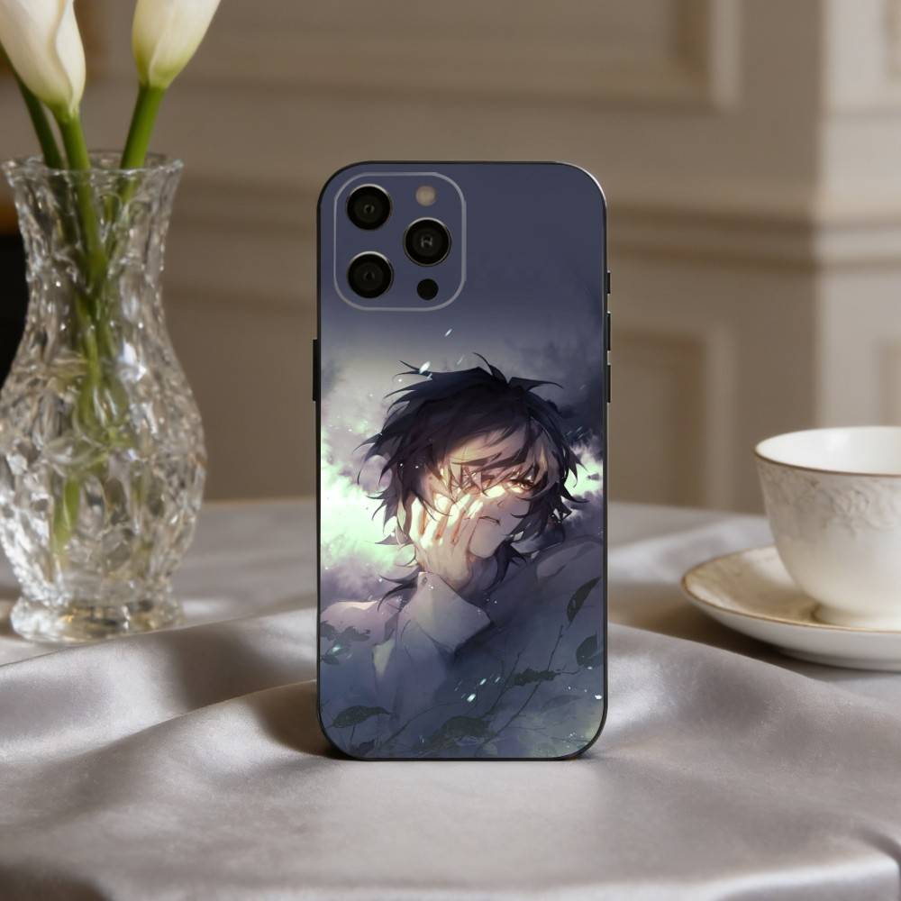 T-Towa-A S-Slow D-Damage-E Phone Case For iPhone 17pro,16,15,14,13,12,11 Plus,Pro Max,XS,Soft Silicone Black Cover