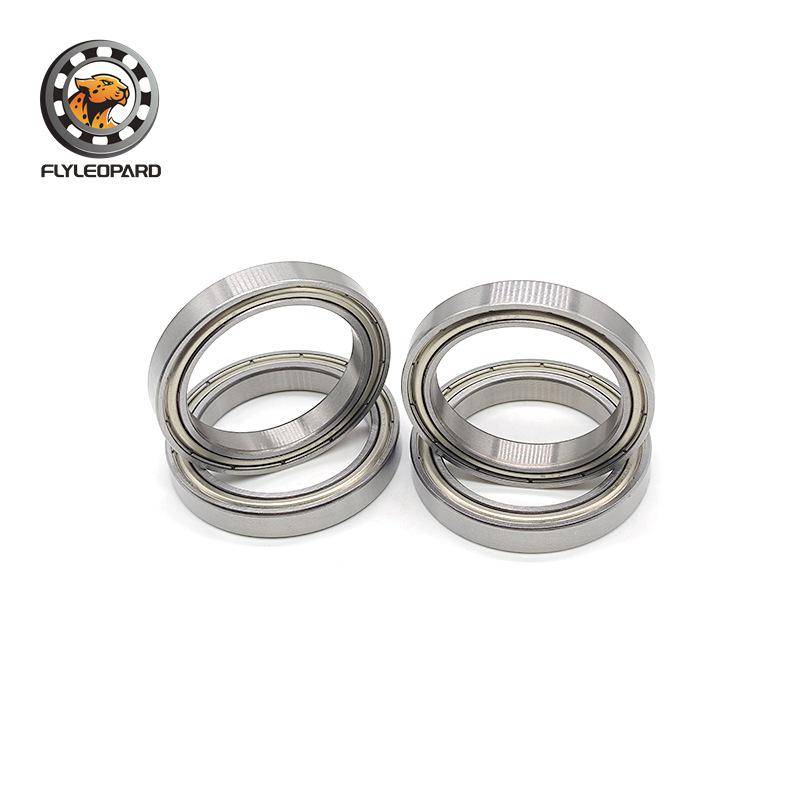 In-stock 6900 2RS Thin-walled Deep Groove Ball Bearing, 10x22x6, High-speed Motor Bearing with Blue Rubber Seal.