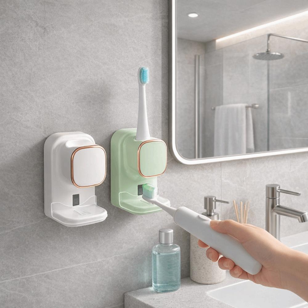Non Perforated Automatic Toothpaste Dispenser Automatic Sensor Toothpaste Dispenser for Bathroom