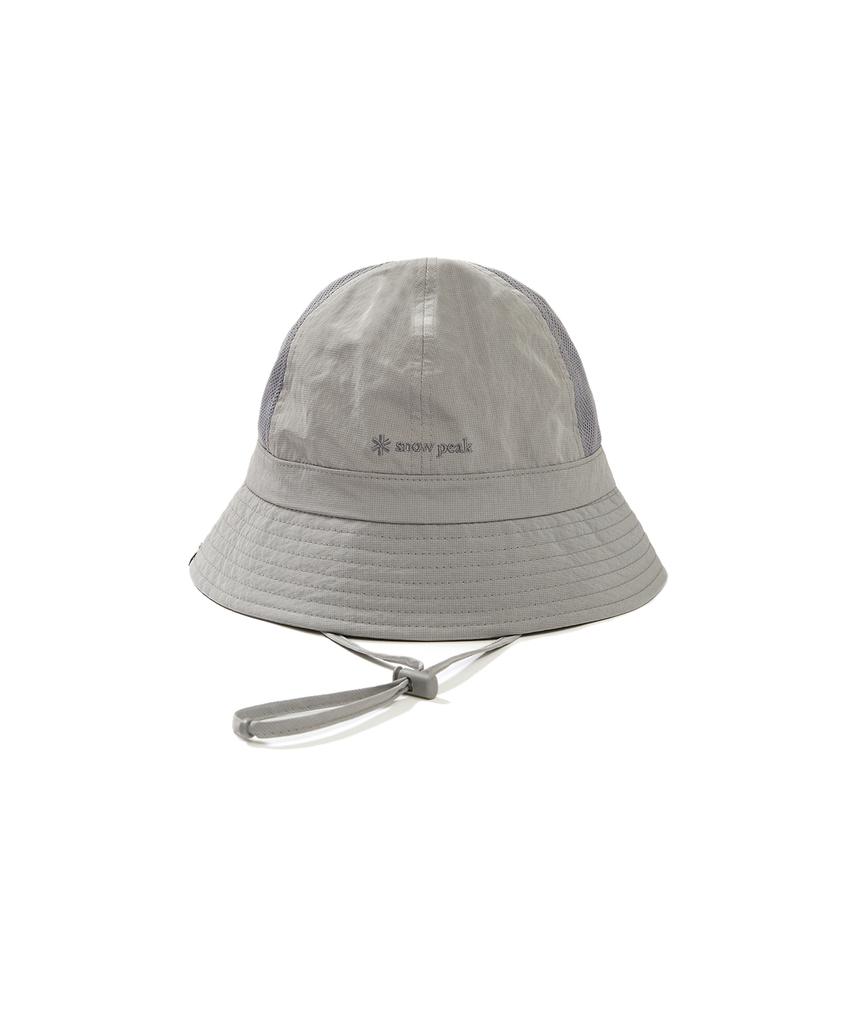 [Snowpeak] Mesh 6-Panel Bucket Hat Gray (S24MUFBH76)