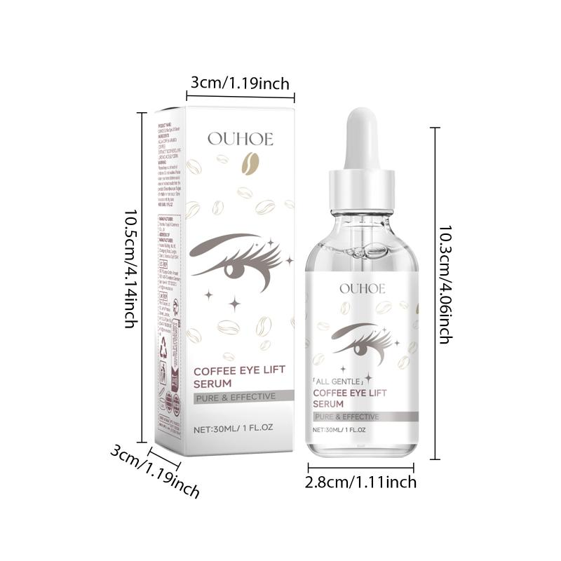 Coffee Eye Serum Eye Bag Puffiness Removal Lightening Fine Lines Firming Nourish Moisturizing Lift Anti Dark Circles Eye