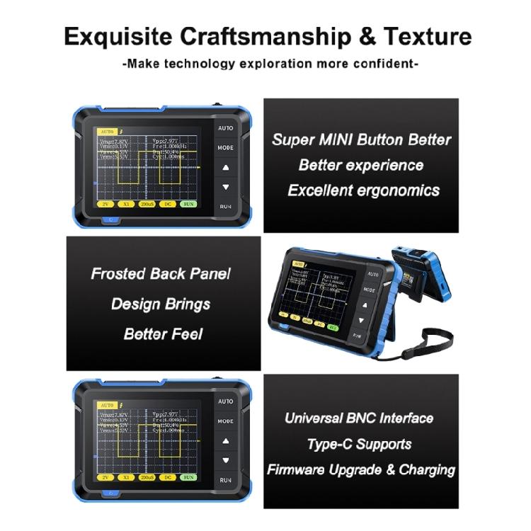 High-performance Mini Digital Oscilloscope 2.4Inch LCD-Display 2.5MS/-s Sampling