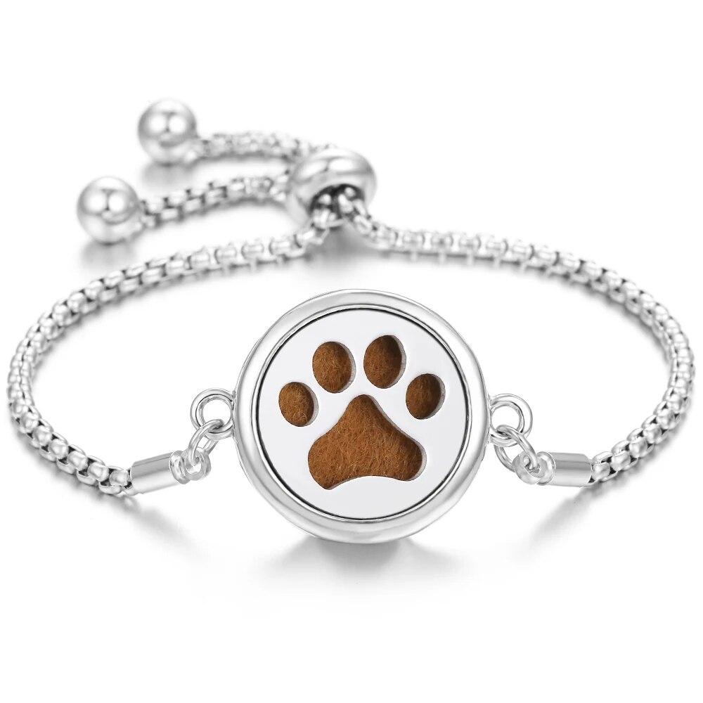 Neue Aromatherapie ätherisches Öl Diffusor Armband Edelstahl Zinklegierung Medaillon Armbänder Aroma Diffusor Parfüm Armband