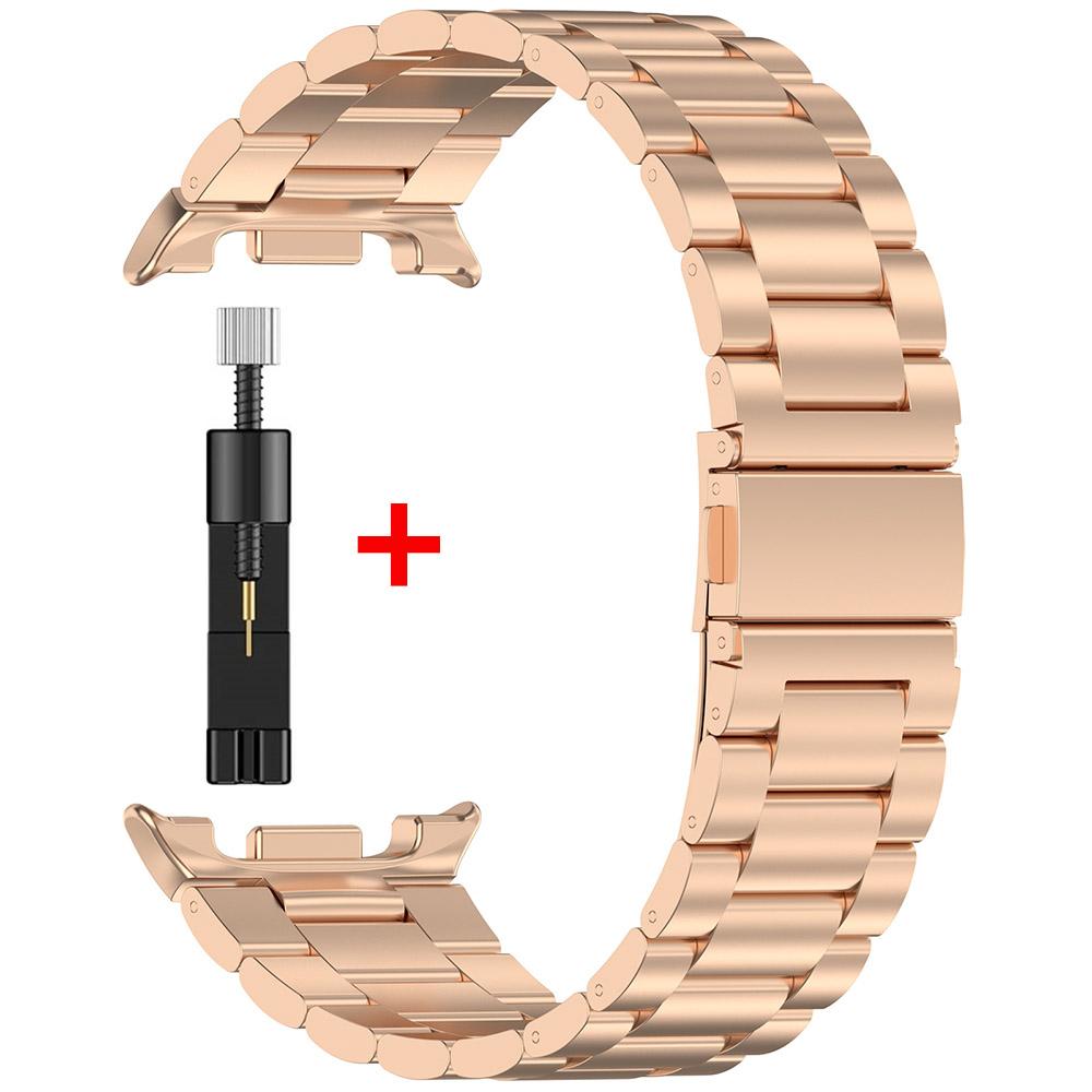 Edelstahlarmband für Samsung Galaxy Watch 8 44mm 40mm 8 Classic 46mm Metallarmband für Galaxy Watch Ultra 2025 47mm Armband