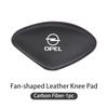 Car Seat Knee Pad Leather Elbow Rest Mat Leg Cushion Interior For Opel Corsa Astra Insignia Vectra Zafira Meriva Mokka Grandl