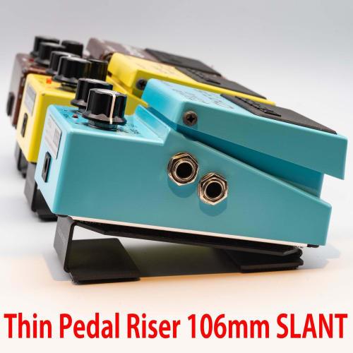Thin Pedal Riser [106mm SLANT] Pedal riser that tilts forward (10)