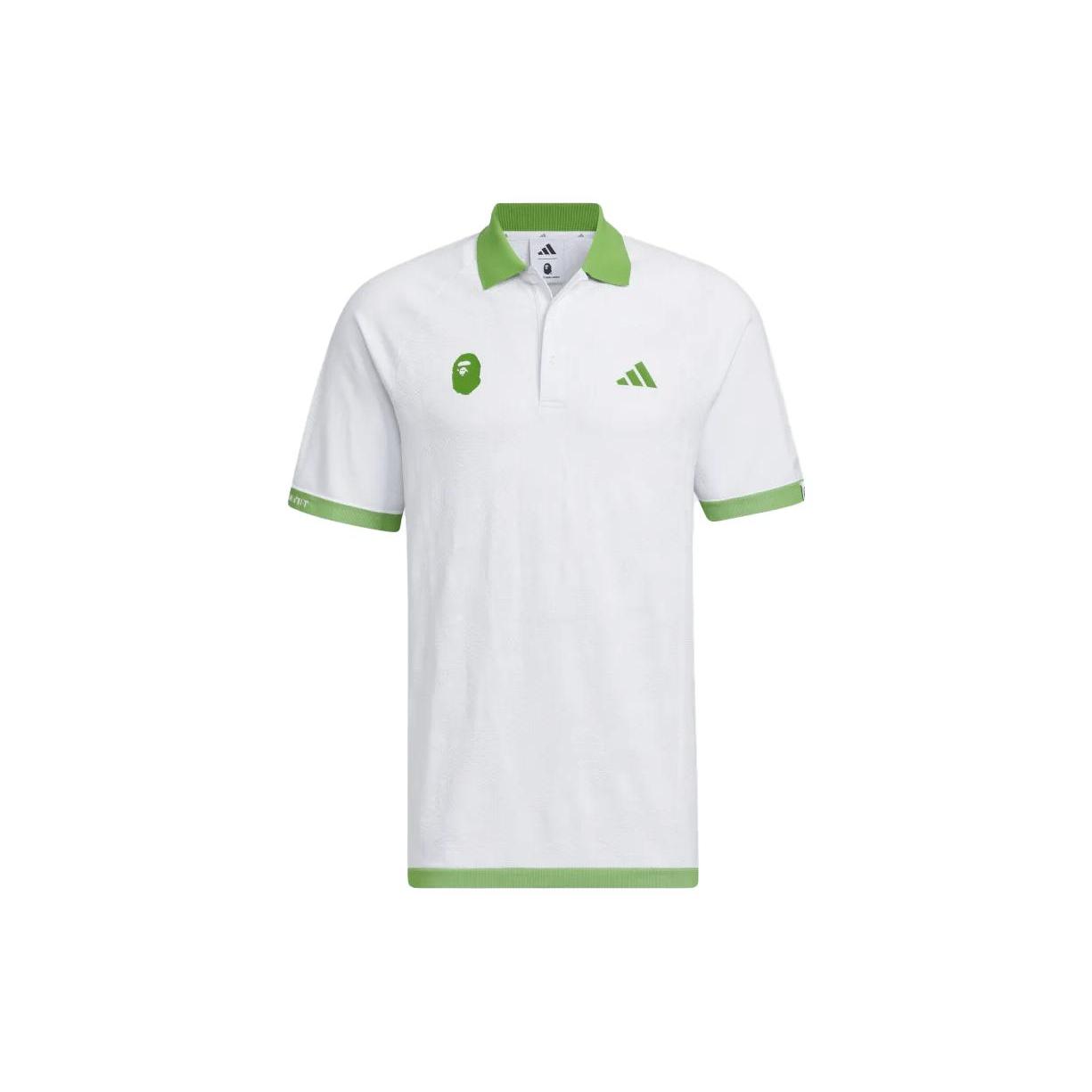 Поло BAPE BLACK X Adidas Golf Свободного кроя IQ3680 XL