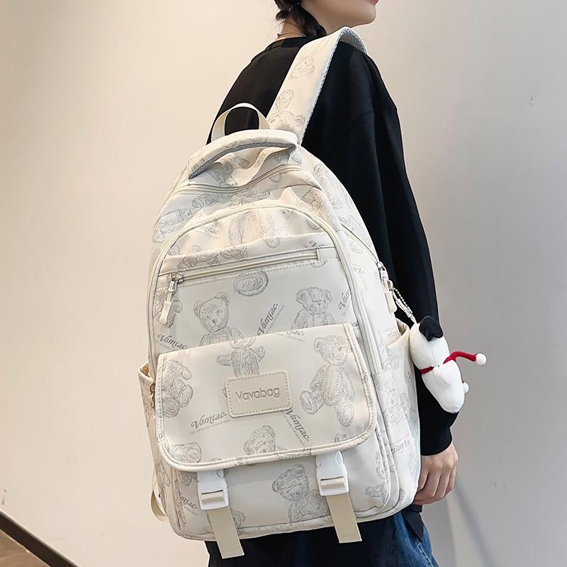 Printed Backpacks for Kids and Students: Suitable for Elementary, Junior High, High School, College Girls