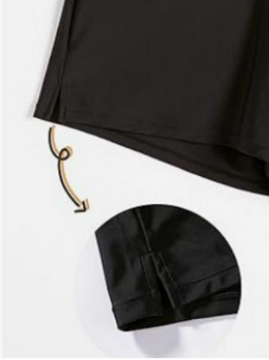 2025 Women's Swimwear: Versatile Solid Color Boxer Swim Trunks for Casual Sports