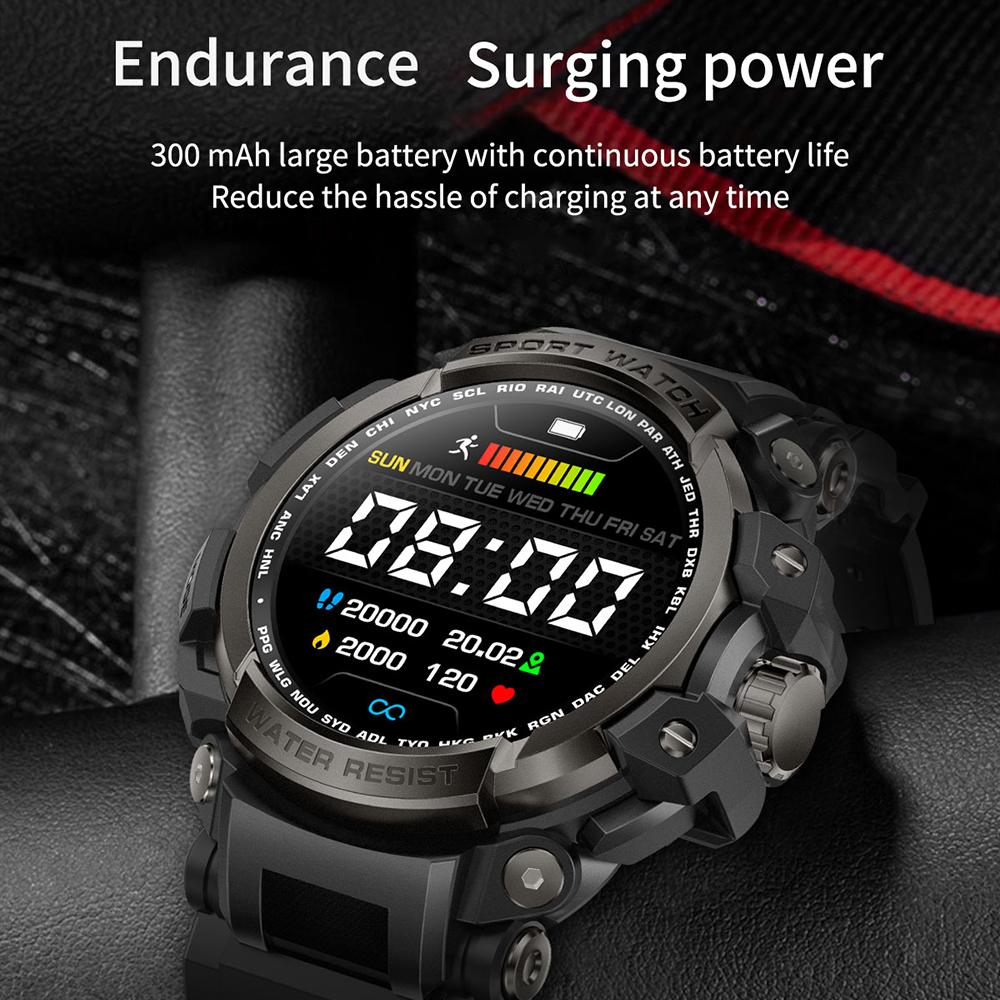 LC16PRO 1.32-inch Heart Rate Monitor Outdoor Sports Bracelet Bluetooth-compatible Call Smart Watch