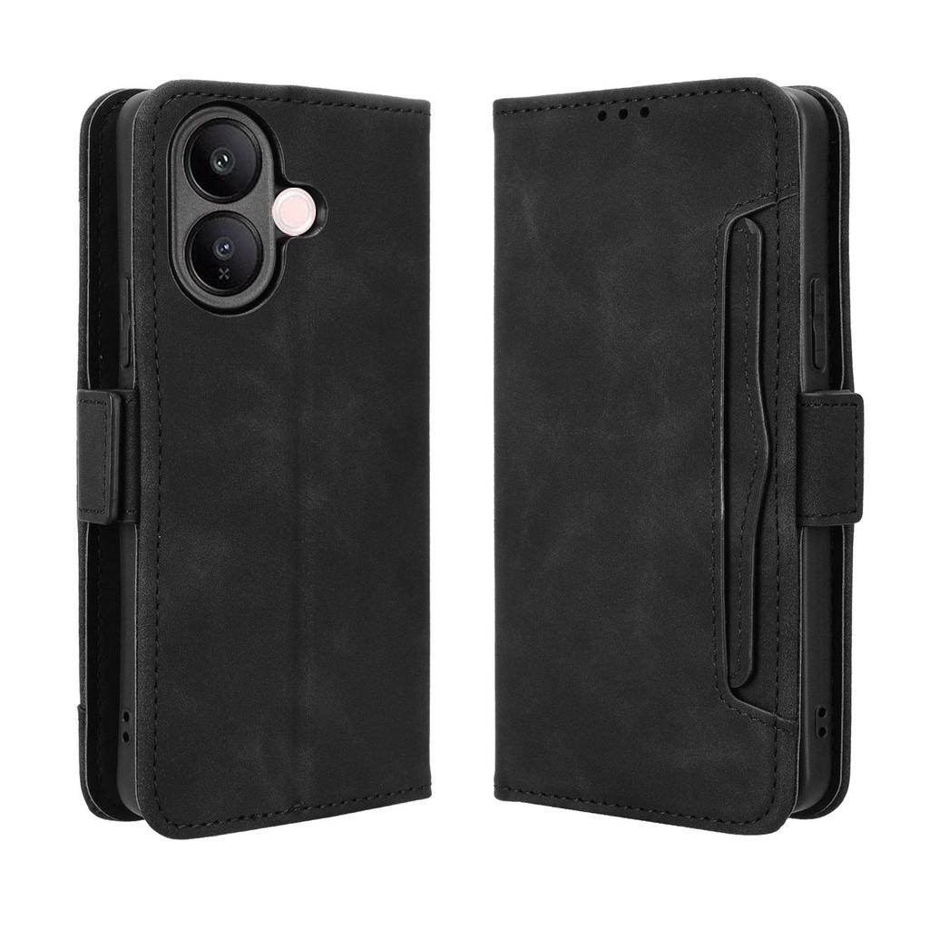 Flip Cover für Vivo V60 Lite PU-Leder Handyhülle Ganzkörperschutz [RFID-Blockierung] Schutzhüllen