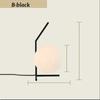 Modern Minimalist Glass Household Table Lamp Nordic Creative Personality Bedroom Bedside Lamp Hoom Decoration Ball Desk Light