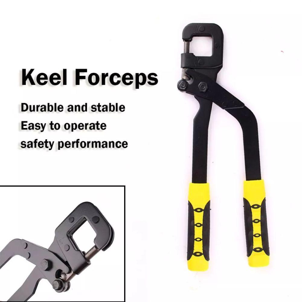 Professional Keel Pliers Zinc Zinc Alloy Steel Punching Pliers Industrial-grade Rivet-free Pliers  Ceiling
