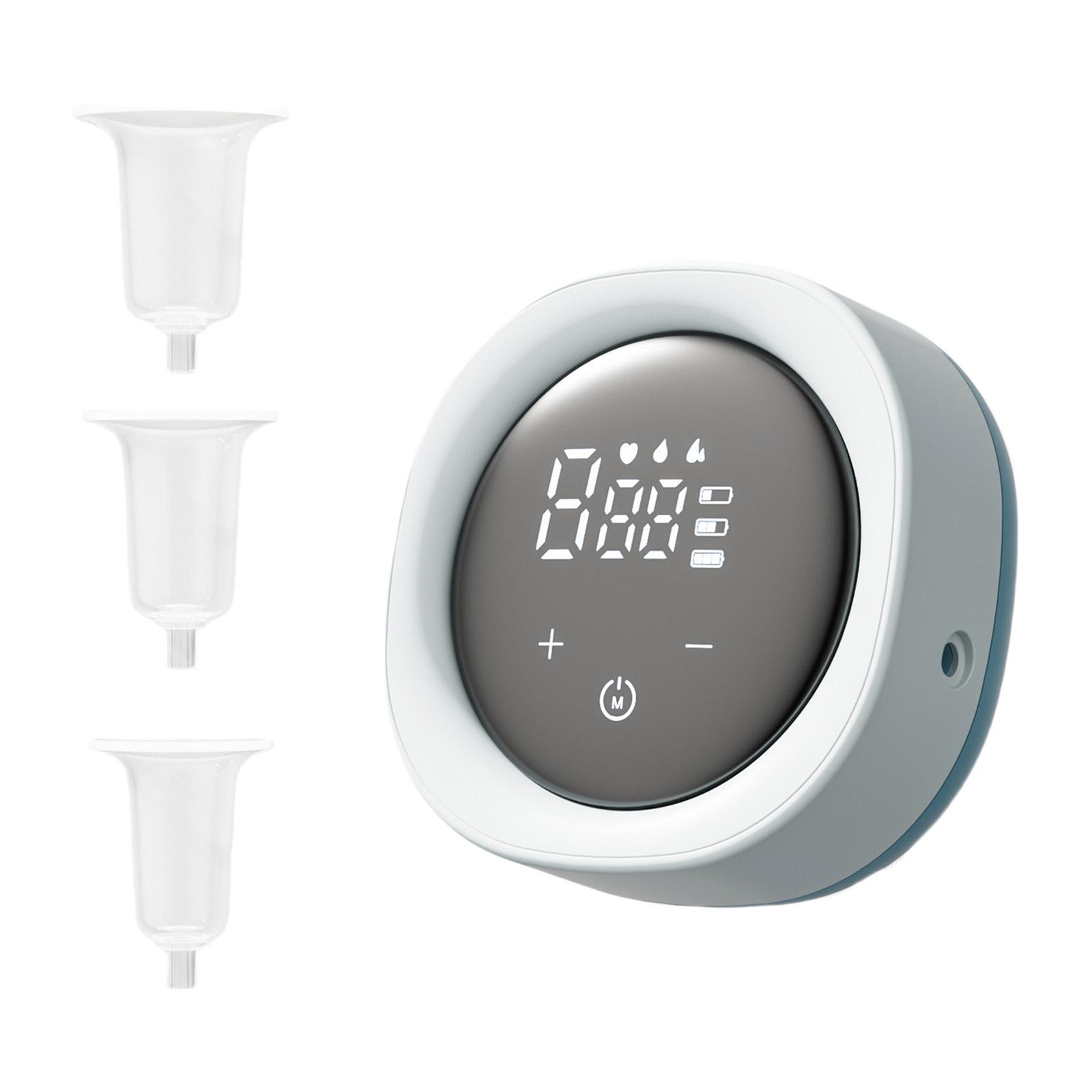 

9-шестеренчатый насос для сосков, электрический корректор сосков, портативный перевернутый съемник для сосков, перезаряжаемый съемник для впалых сосков для женщин небесно-голубой