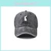 Cotton Rabbit Embroidery Baseball Cap Adjustable Strap Vintage Style Street