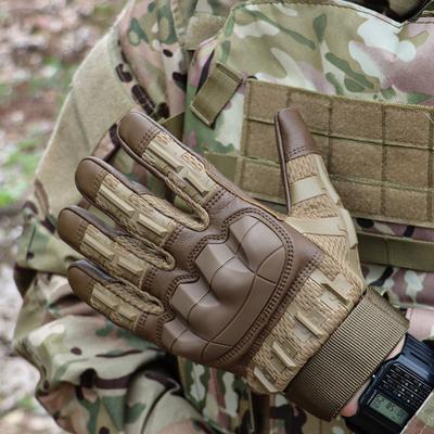 1 Paar Taktische Vollfingerhandschuhe Atmungsaktiv Rutschfest Touchscreen Outdoor Camping Airsoft Motorrad Klettern Radfahren Jagd Herrenhandschuhe