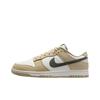 Zapatillas Dunk Low Desert Khaki para Hombre Color Canela Ceniza Media Cumbre Blanca IB3079-200