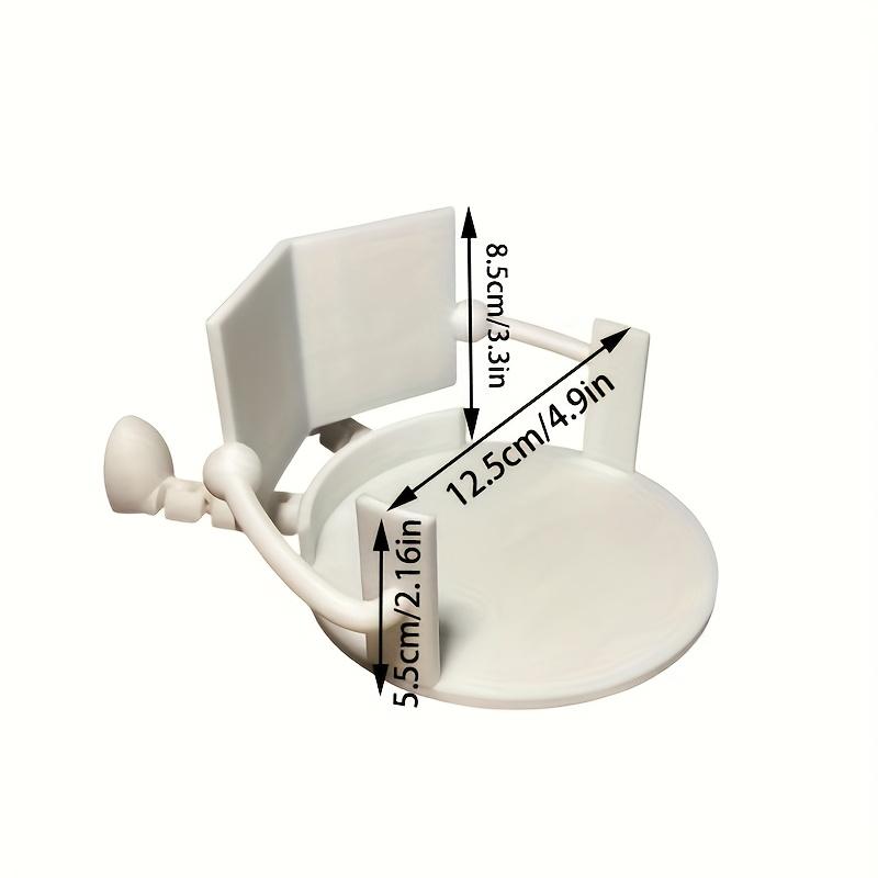 Fun Toilet Paper Holder - Practical and Artistic with Adjustable Joint Design, Suitable for Office, Home Bathroom or Any Restroom