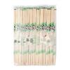 Individually Wrapped Disposable Bamboo Chopsticks - Thickened, Lengthened Round Chopsticks for Restaurants and Takeout