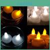 Electronic Wateractivated Led Candle With Realistic Flicker For Indoor Romantic Atmosphere