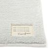 Francfranc Two-Color Kitchen Mat, Small, Light Gray X White