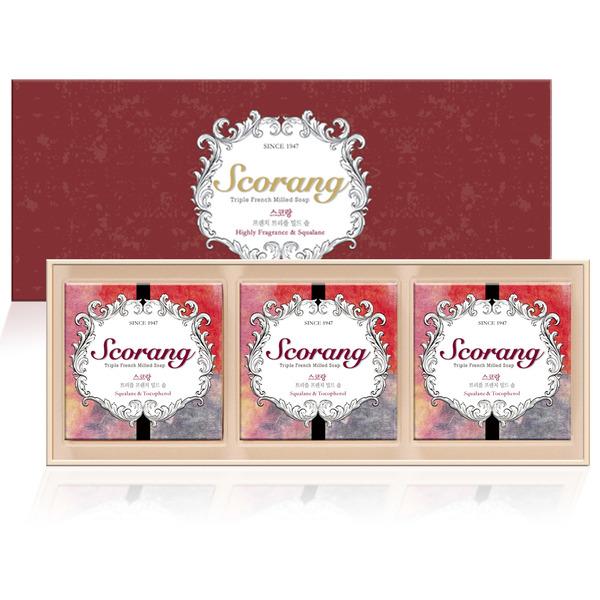 

mugunghwa scorang luxury soap set (3 pieces)