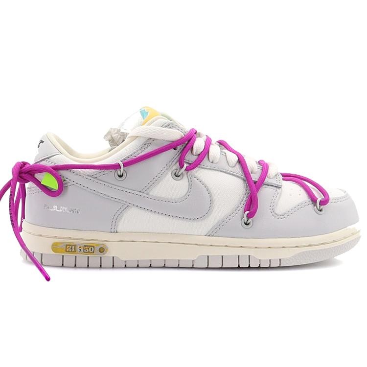 Nike X Off White Dunk Low 'Lot 21 Of 50' DM1602-100