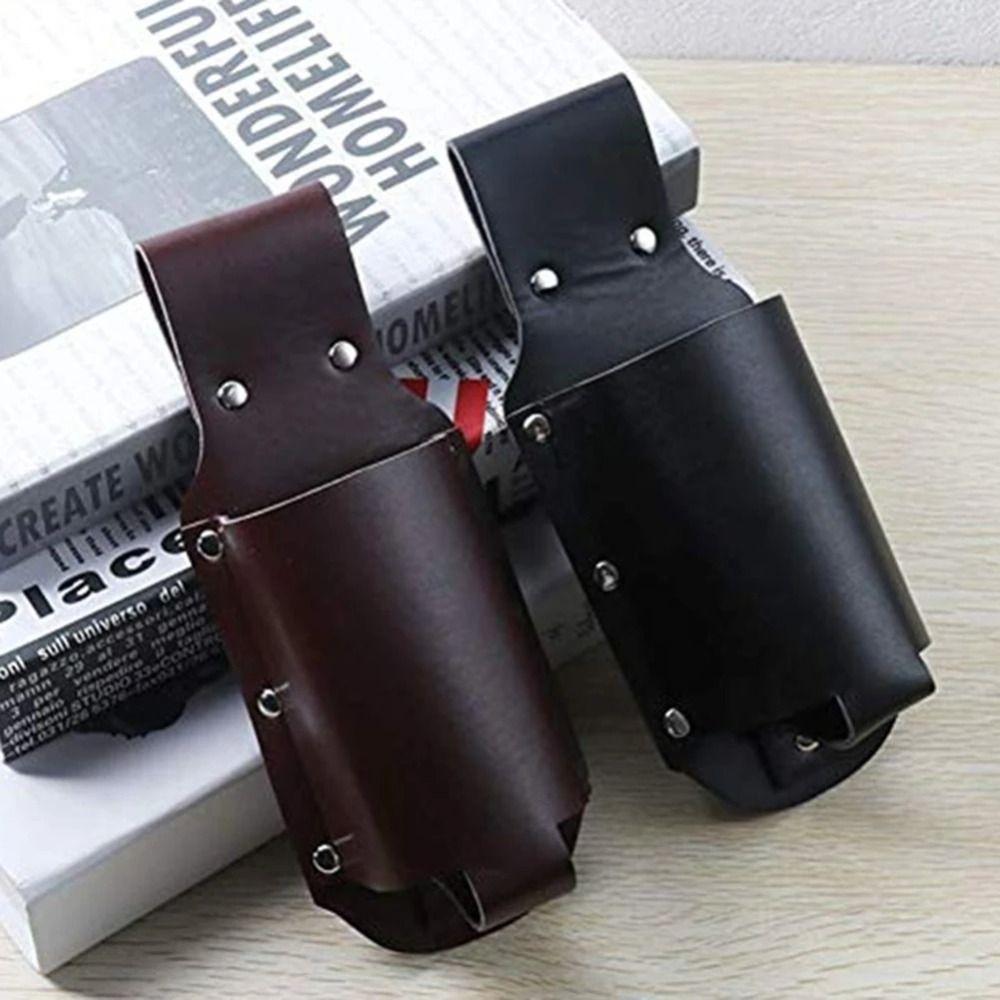 Leather Beer Bottle Waist Case Portable Beer Belt Bag Handy Wine Bottles Beverage  Holder Outdoor Drink Bottle Case Cover