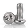 304 Stainless Steel Round Head Hexagon Screw (M2-M4) - Pan/Mushroom Head