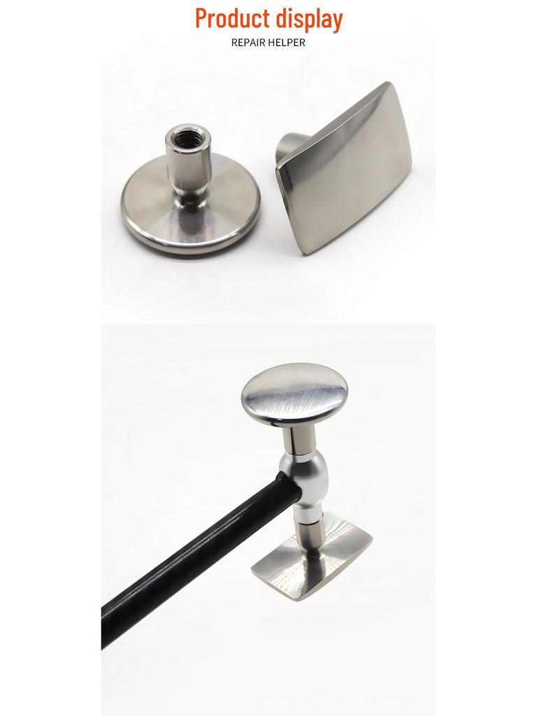 Edelstahl-Beulendrücker mit austauschbarem Kopf