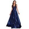 New Style Plus-Size Deep V-Neck Dress, Sexy Long Dress, Sexy Backless Slim-Fit Mermaid Bridesmaid Banquet Evening Gown