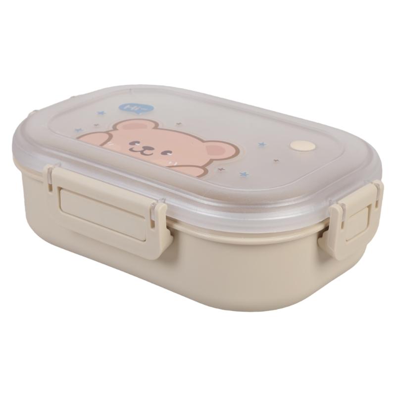 Stackable Bentos Box With Removable Inserts Multi Compartment Food Storage Container For Outdoor Activity