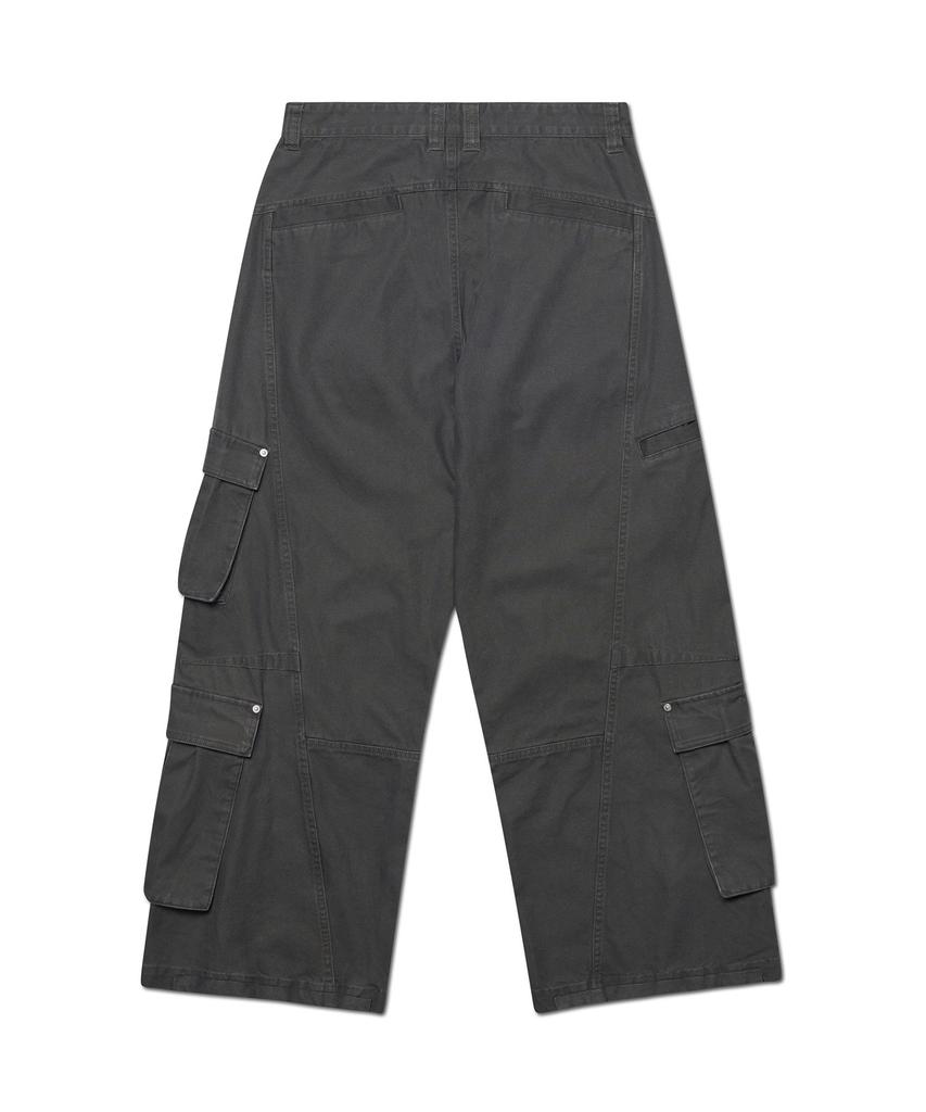 Nomaenyueol 9P Cargo Pants - Washed Charcoal