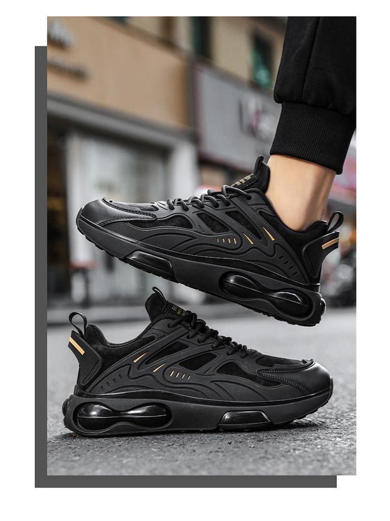 Men's 2025 Non-Slip Shock-Absorbing Running Sneakers - Casual Spring/Summer Youth Style