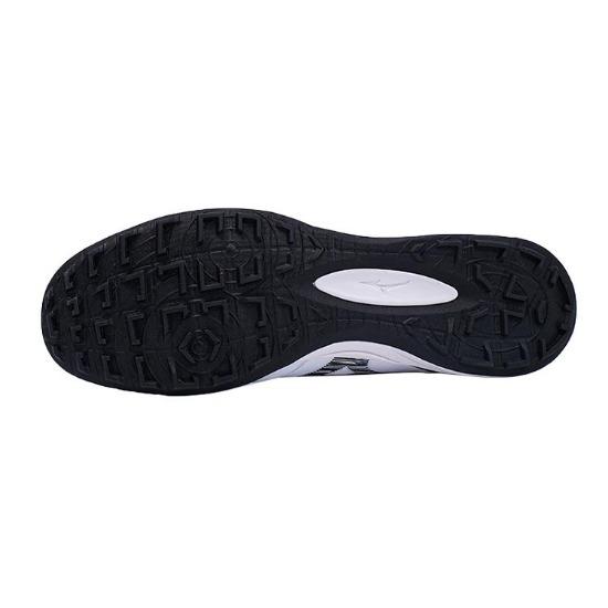 Mizuno Pro IV Pro As Round Toe Lace-Up Tf Non-Slip Wear-Resistant Soccer Shoes Men Soccer Shoes White P1GD233409