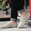 Spring and Autumn Men's Slip-on Lazy Shoes Korean Style Nubuck Leather Casual Fashion Men's Shoes Leather Shoes
