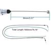 Universal Motorcycle Throttle Cable For Gy6 150Cc 50Cc 80Cc 125Cc Qmb139 Engine Scooter Moped Atv Go Kart Buggy Parts