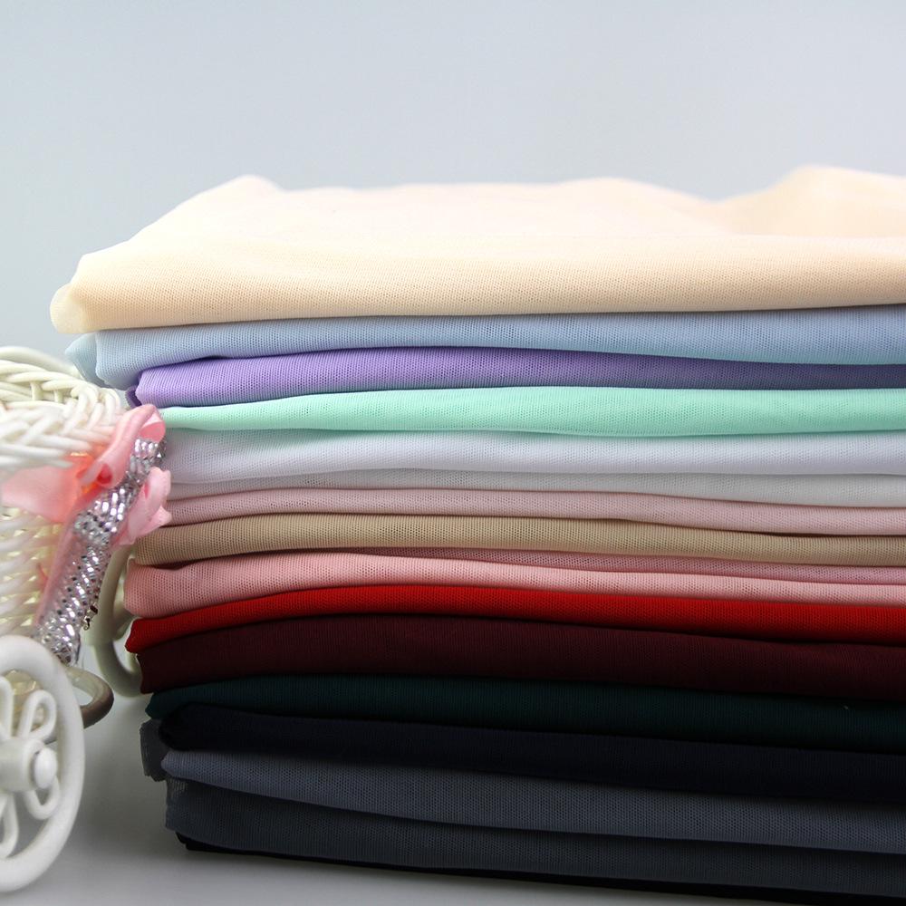 Leichtes 20D Polyester-Spandex-Netzgewebe für Unterwäsche und Tanzbekleidung
